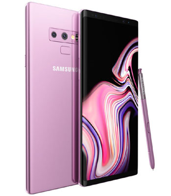 Samsung Galaxy Note 9 Lilac Purple